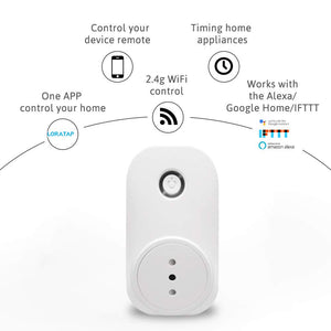 LoraTap Presa Intelligente WiFi Smart Plug Spina Senza Fili Compatibile con... - Ilgrandebazar