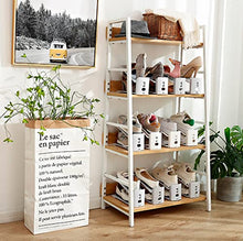 Carica l'immagine nel visualizzatore di Gallery, PAIDE P Portascarpe Salvaspazio Impilabile, Supporto per Scarpe Scarpiera Regolabile in Altezza, Organizer Scarpe Salvaspazio Armadio. (Pack 12, Bianco)