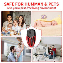 Carica l&#39;immagine nel visualizzatore di Gallery, AWLGAK Lampada Antizanzare Elettrico, Ultrasuoni Portatile 1Pack
