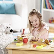Carica l&#39;immagine nel visualizzatore di Gallery, Melissa and Doug Giochi di legno Set cibo in Multicolore