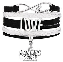 Carica l'immagine nel visualizzatore di Gallery, Legemeton infinity Love Wrap nero multistrato intrecciato con famiglia serie... - Ilgrandebazar