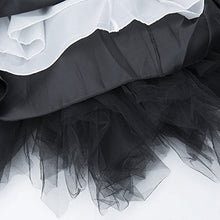 Carica l'immagine nel visualizzatore di Gallery, Joeyer Donna Mini Party tutù Gonna Annata di Principessa Sottogonna Black - Ilgrandebazar