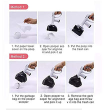Carica l'immagine nel visualizzatore di Gallery, 2 in 1 Carino Portatile Plastica Pet Poop Collector Manici Lungo Cane Rosso