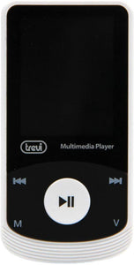 Trevi MPV 1725 SD Lettore Multimediale Mp3, Radio FM, Memoria Espandibile, Batteria al Lithio Ricaricabile, Bianco