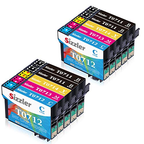 Sizzler T0715 XL Cartucce Compatibili Epson T0711 T0712 T0713 T0714 per...