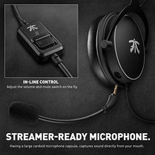 Carica l&#39;immagine nel visualizzatore di Gallery, Cuffie da gioco Fnatic REACT per PS4/PC con driver 53 mm, audio stereo e...