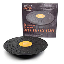 Carica l&#39;immagine nel visualizzatore di Gallery, Phoenix Fitness Unisex Balance Board, Nero, Taglia 360