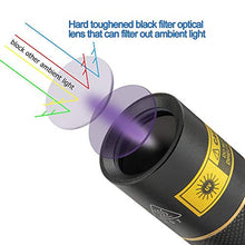 Carica l'immagine nel visualizzatore di Gallery, Alonefire SV003 3W 365nm Professionale Torcia UV LED Ricaricabile Potente...