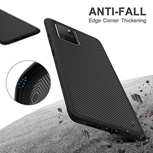 iBetter per Samsung Galaxy S10 Lite/ A91/ M80s Cover, Ultra Sottile di Nero - Ilgrandebazar