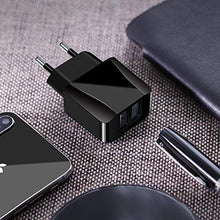 Carica l&#39;immagine nel visualizzatore di Gallery, IceFrog Caricatore USB，Caricatore USB C da Muro a 2 Porte, 5V 2.1A,2 Pack... - Ilgrandebazar