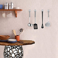 Carica l'immagine nel visualizzatore di Gallery, laxikoo Adesivo Ganci Portasciugamani, Acciaio Inox Cappotto Gancio...