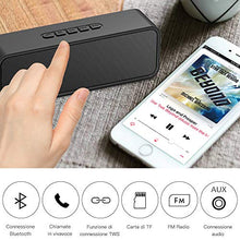 Carica l&#39;immagine nel visualizzatore di Gallery, Altoparlante portatile Bluetooth Sonkir, altoparlante wireless 5.0...
