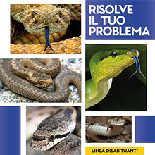 Carica l&#39;immagine nel visualizzatore di Gallery, Albagarden - Disabituante Repellente Barriera Per Serpenti Dissuasore Naturale Per Allontanare Vipere Bisce Rettili Talpe - Effetto Scaccia Animali Senza Veleno e Ultrasuoni - Granulare x 1 Lt