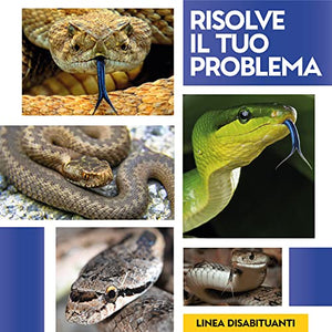 Albagarden - Disabituante Repellente Barriera Per Serpenti Dissuasore Naturale Per Allontanare Vipere Bisce Rettili Talpe - Effetto Scaccia Animali Senza Veleno e Ultrasuoni - Granulare x 1 Lt