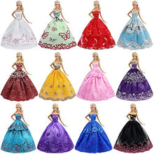 Carica l&#39;immagine nel visualizzatore di Gallery, ZITA ELEMENT 5 Pezzi Vestiti da Sera Matrimonio Abiti Festa per 11,5 Pollici...