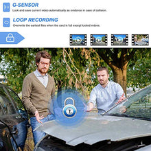 Carica l&#39;immagine nel visualizzatore di Gallery, HALUM Telecamera per Auto da 10 pollici Touchscreen Full HD 1080P, 10