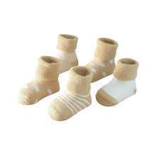 Carica l&#39;immagine nel visualizzatore di Gallery, DEBAIJIA 5 Paia Calzini Bambini Calze Ragazze Ragazzo Cotone Neonati... - Ilgrandebazar