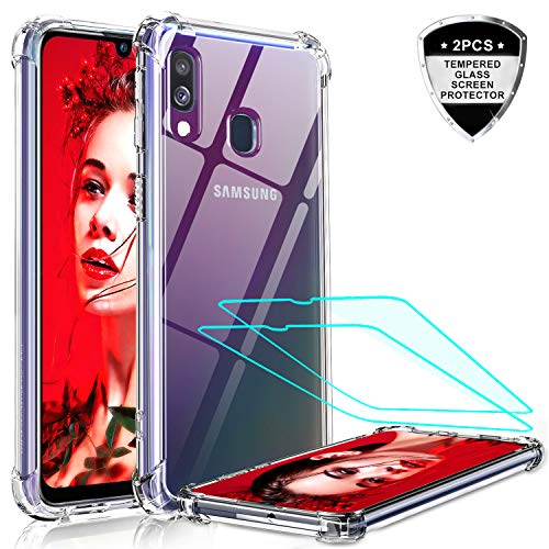 LeYi per Cover Samsung Galaxy A40 Custodia con EU GZRD SJFS Sam Clear - Ilgrandebazar