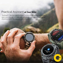 Carica l'immagine nel visualizzatore di Gallery, Amazfit T-Rex - Smartwatch sportivo – 20 giorni a batteria, 12 Nero