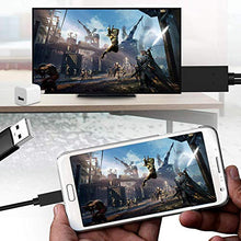 Carica l&#39;immagine nel visualizzatore di Gallery, Cavo adattatore da micro USB a HDMI, convertitore MHL a HDMI con uscita... - Ilgrandebazar