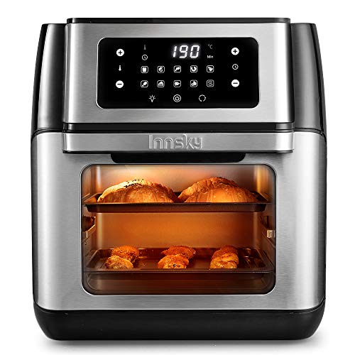 Innsky Friggitrice ad aria 10L, Forno calda 10 in 1 con Touch Screen... - Ilgrandebazar