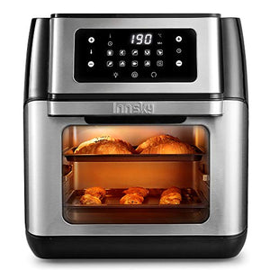 Innsky Friggitrice ad aria 10L, Forno calda 10 in 1 con Touch Screen... - Ilgrandebazar