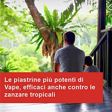 Carica l&#39;immagine nel visualizzatore di Gallery, Vape Piastrine Extra, Doppio principio attivo, Protezione Rapida Contro Le Zanzare comuni e tigre, Fino A 12 Ore, 20Pz
