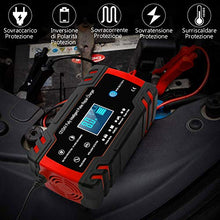 Carica l&#39;immagine nel visualizzatore di Gallery, InThoor Mantenitore di Carica Auto 12V/24V 8A, Intelligente Automatico... - Ilgrandebazar