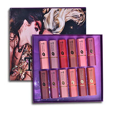 Carica l'immagine nel visualizzatore di Gallery, 12 colori Rossetto a forma di cuore Gloss Matte Liquid Lipstick Long... - Ilgrandebazar