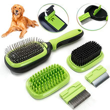 Carica l'immagine nel visualizzatore di Gallery, SAMMIU Spazzola per toelettatura Animali Domestici 5 in 1 Kit per...