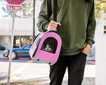 Carica l'immagine nel visualizzatore di Gallery, PET MAGASIN - Trasportino Morbido - Borsa da Trasporto Gatti, Cani Rosa - Ilgrandebazar