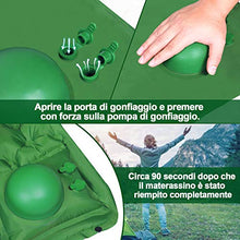 Carica l&#39;immagine nel visualizzatore di Gallery, Zacro Materasso da Campeggio Gonfiabile,Impermeabile,75 * 23 * 2.2inch...
