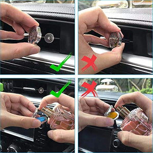 Vicloon Olio per Auto Diffusore, Combinazione Magnetica