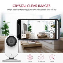 Carica l&#39;immagine nel visualizzatore di Gallery, YI Home Camera 1080p ,Telecamera Wi-Fi Interno Compatibile con Alexa Bianco