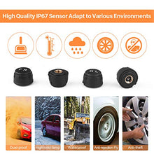 Carica l&#39;immagine nel visualizzatore di Gallery, TPMS Sistema di Monitoraggio Della Pressione dei Pneumatici Wireless Senza... - Ilgrandebazar
