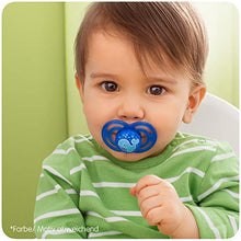 Carica l&#39;immagine nel visualizzatore di Gallery, MAM, Ciuccio anti colica Perfect, in silicone, 16+, confezione doppia, Blu e...