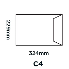 Carica l&#39;immagine nel visualizzatore di Gallery, Purely Everyday - Buste formato C4, chiusura C4 (324 x 229 mm), bianco