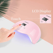 Carica l&#39;immagine nel visualizzatore di Gallery, Lampada LED Unghie Fornetto UV 30W per Gel Semipermanente Automatico Sensore con 3 Timer Preimpostati (30s,60s,90s) con Accensione Spegnimento Automatico di ELEHOT