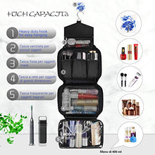 Carica l&#39;immagine nel visualizzatore di Gallery, Beauty Case da Viaggio,Borsa toilette,kit viaggio organizer per...