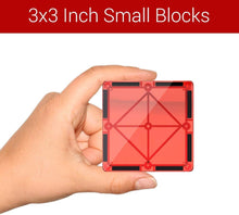 Carica l&#39;immagine nel visualizzatore di Gallery, Desire Deluxe Set Tessere magnetiche - Gioco Educativo per Bambini e Bambine - età 3 4 5 6 7 Anni - Impara con Le Costruzioni - 47 pz
