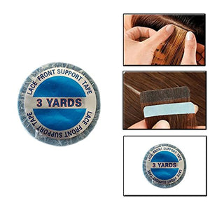 Showjarlly - 1 rotolo di nastro biadesivo, per applicazione 0.8*3Yards - Ilgrandebazar