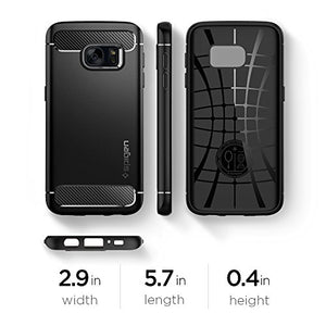 Spigen 555CS20007, Custodia protettiva in TPU con design fibra di carbonio... - Ilgrandebazar