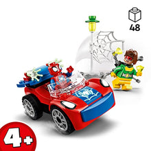 Carica l&#39;immagine nel visualizzatore di Gallery, LEGO 10789 Marvel L’Auto di Spider-Man e Doc Ock, Giocattolo di Spidey e i Suoi Fantastici Amici, Giochi per Bambini dai 4 Anni con Mattoncini Fosforescenti