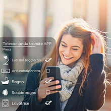 Carica l&#39;immagine nel visualizzatore di Gallery, Presa Intelligente WiFi, Maxcio Smart Italiana 16A Compatibile 1 Pack