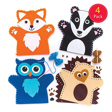 Carica l&#39;immagine nel visualizzatore di Gallery, Baker Ross Kit per realizzare marionette da mano a forma di animali del... - Ilgrandebazar