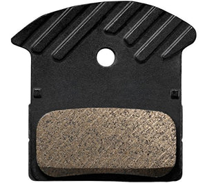 Shimano J02A Resin, Pastiglie per Freni a Disco L, Nero - Ilgrandebazar
