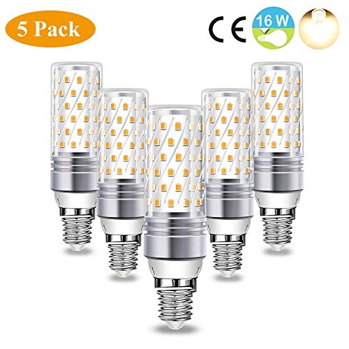 LED E14 wowatt Lampadine Lampade 1600LM 16W pari a 120W Luce 5x Led 16w Calda - Ilgrandebazar