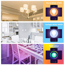 Carica l&#39;immagine nel visualizzatore di Gallery, Lohas Smart Lamp Spotlight, Lampadina a LED con attacco GU10, multicolore...