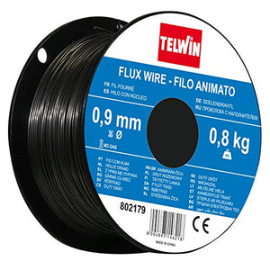 Telwin 802179 Bobina Filo Animato per Saldatura, 0.9 mm, 0.8 0,9 mm - 0,8 kg - Ilgrandebazar