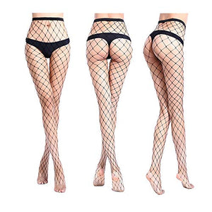 MOOKLIN 6 Paia Calze a Rete Fishnet Socks Collant Coprente Elasticizzato...